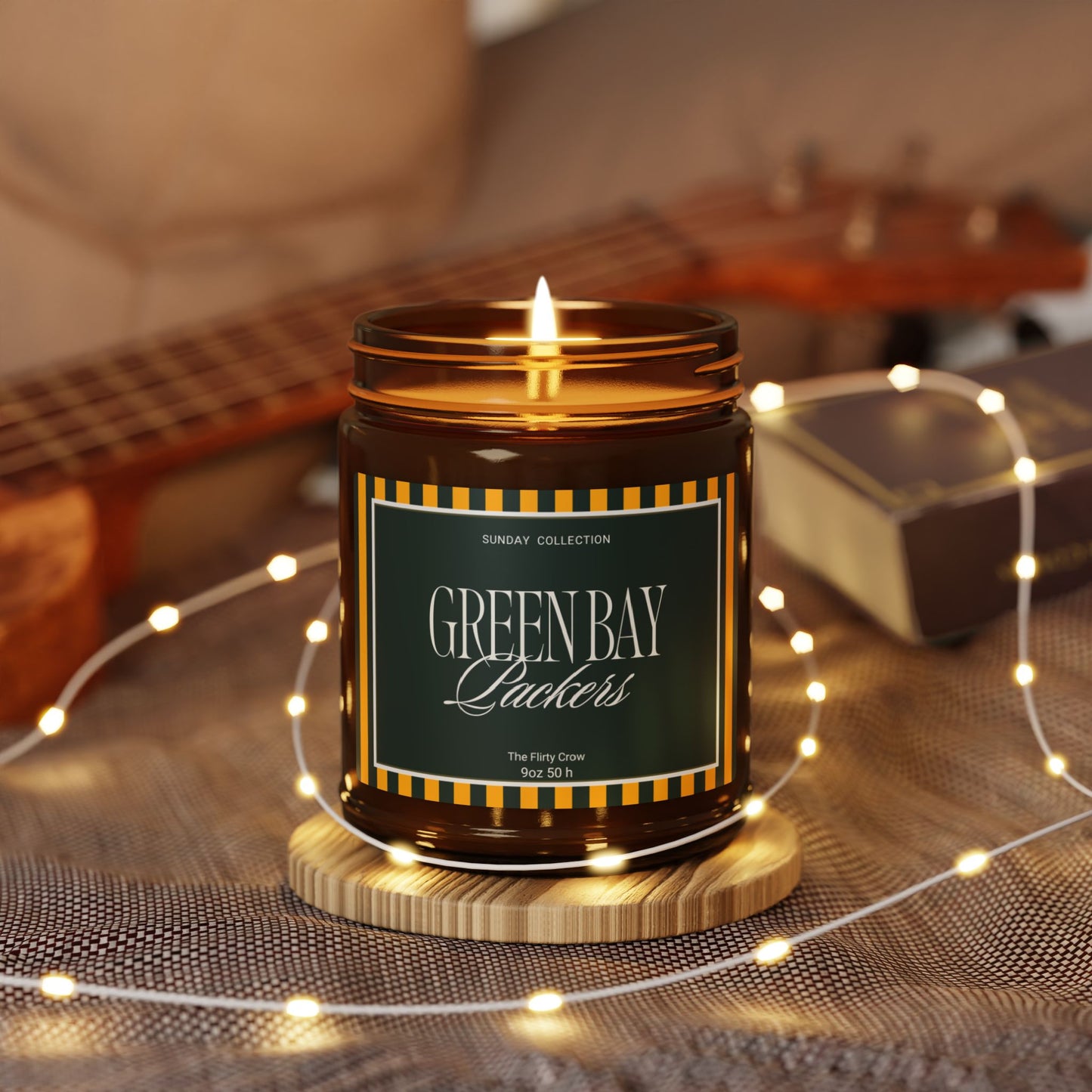 Green Bay Packers Scented Soy Candle