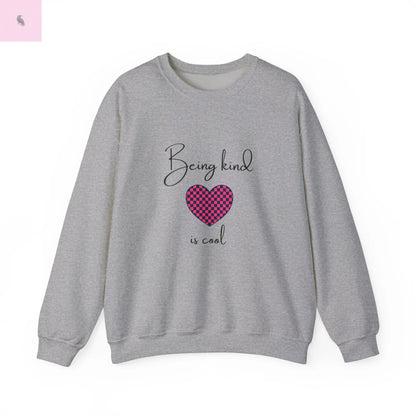 Kindness is Cool Crewneck Sweatshirt The flirty crow