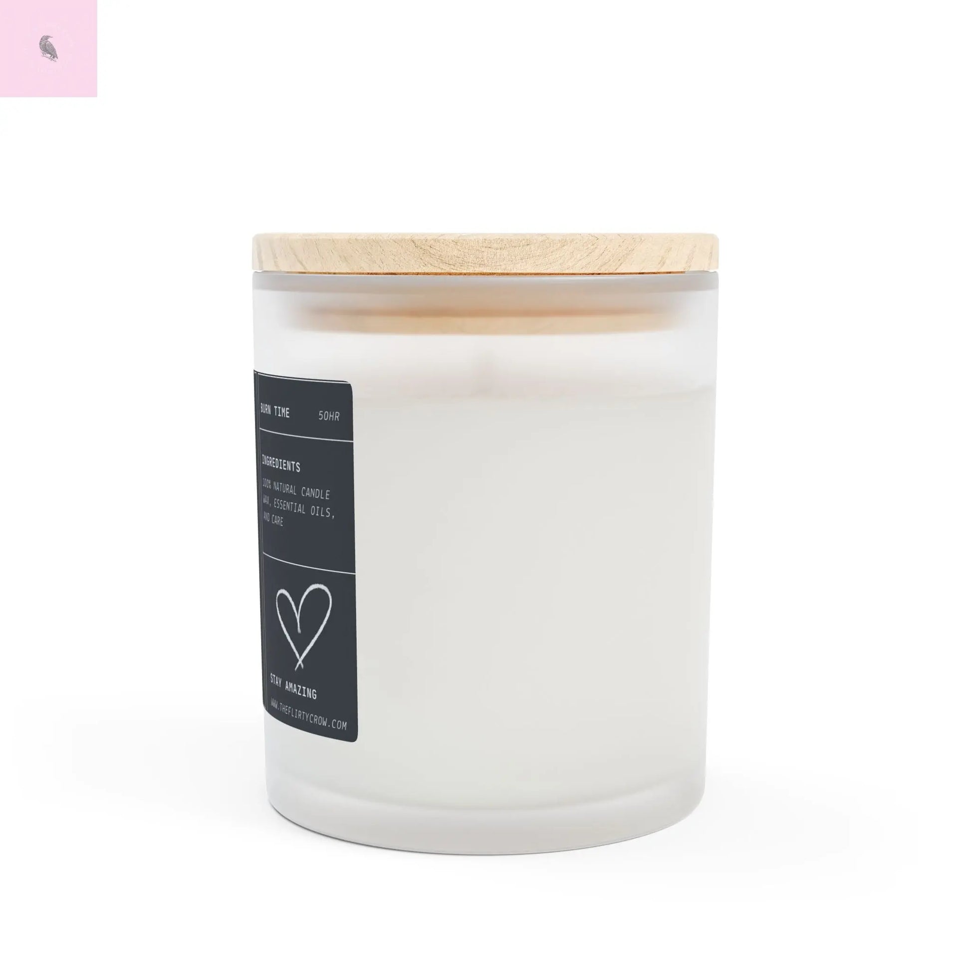 Positivity Candle The flirty crow
