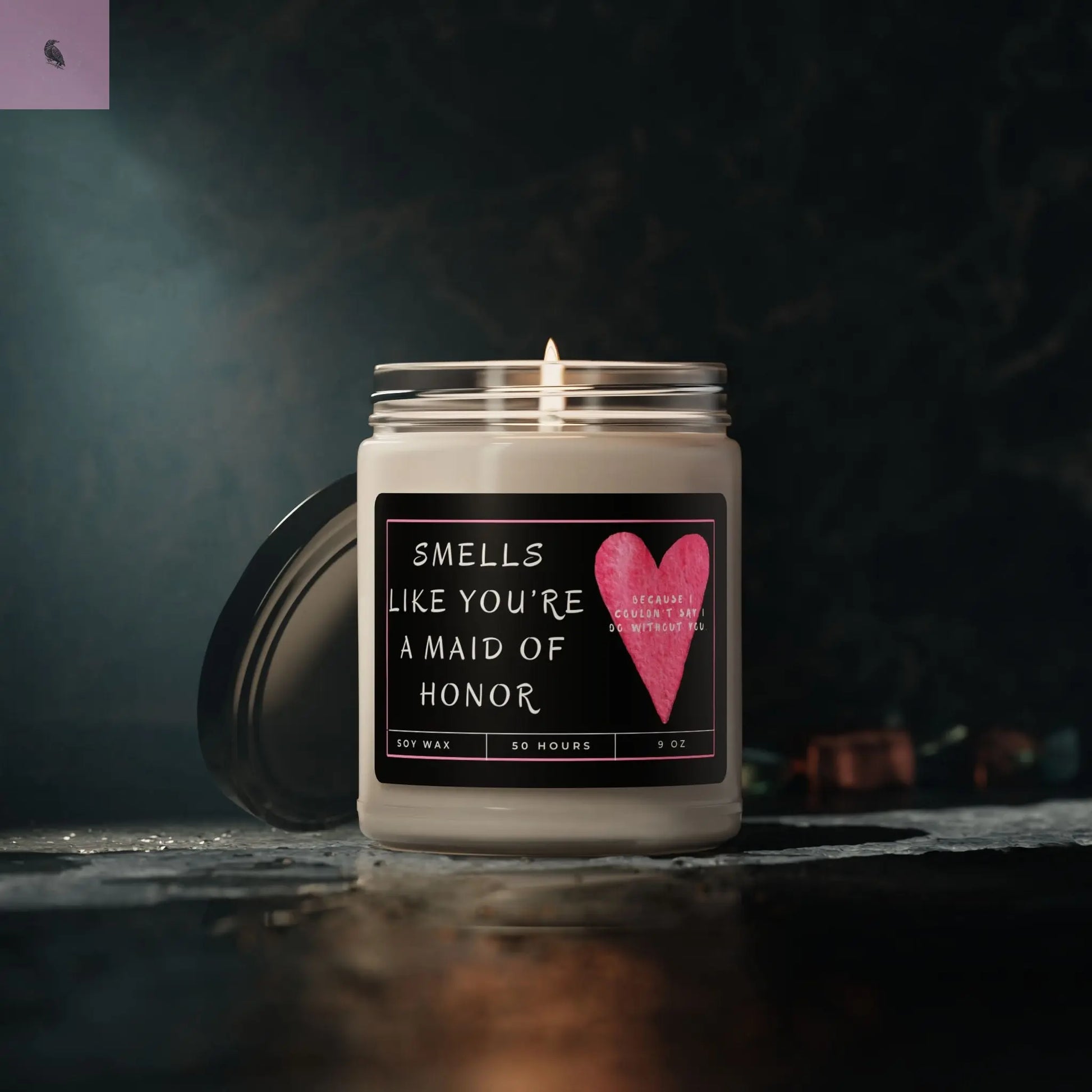 Maid of Honor Soy Candle The flirty crow