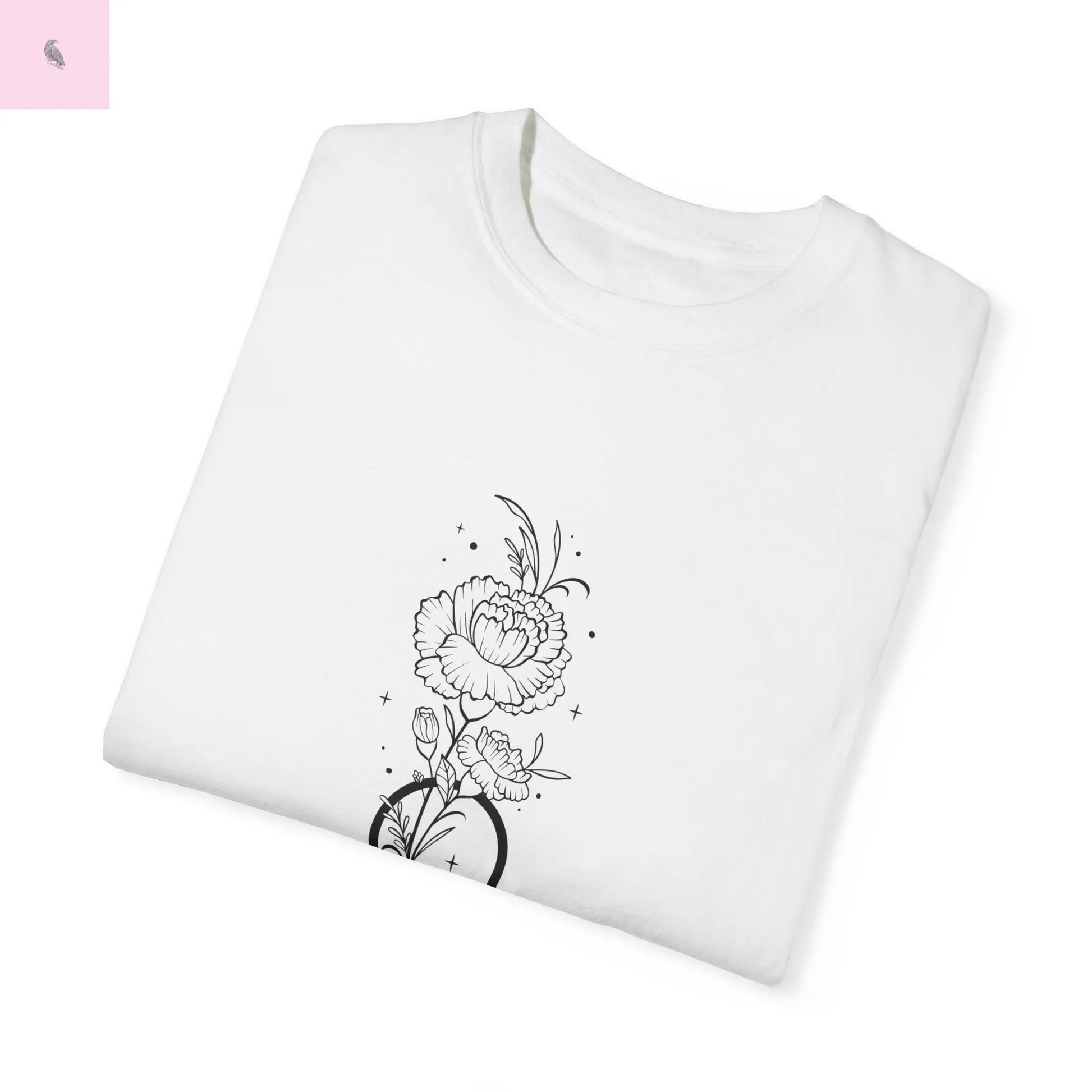 Libra Birthday Flower Unisex  Tee The flirty crow