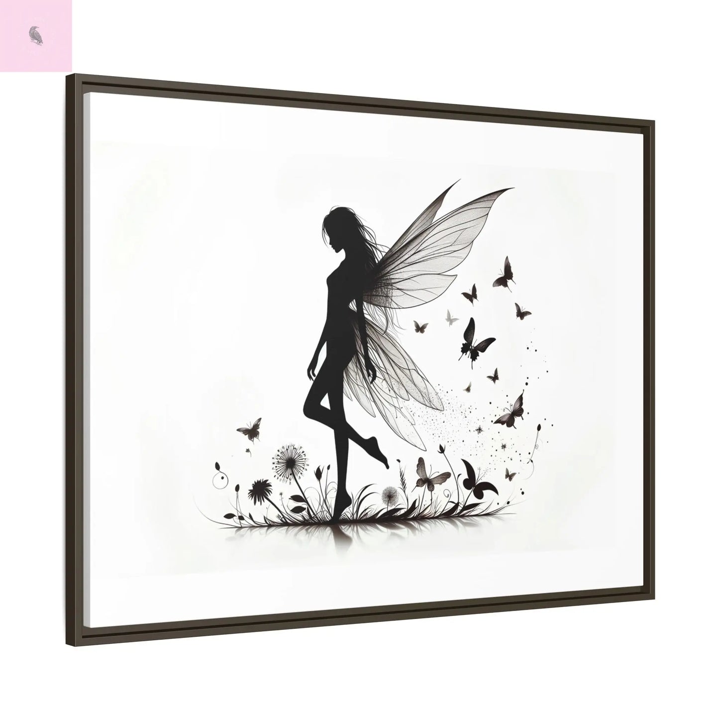 Fairy Canvas Wall Art - The flirty crow