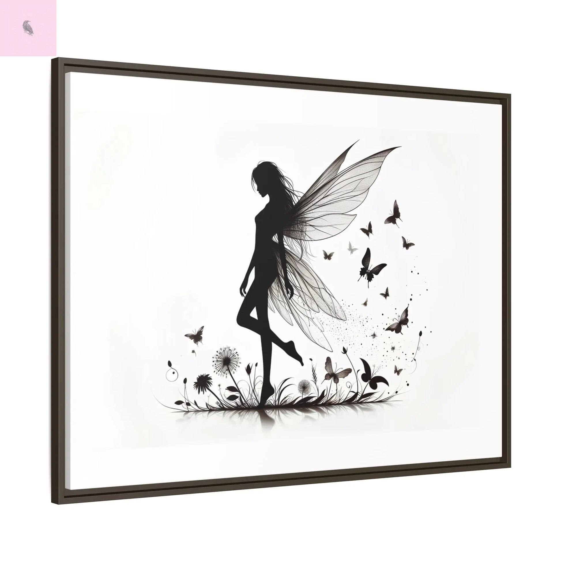 Fairy Canvas Wall Art - The flirty crow