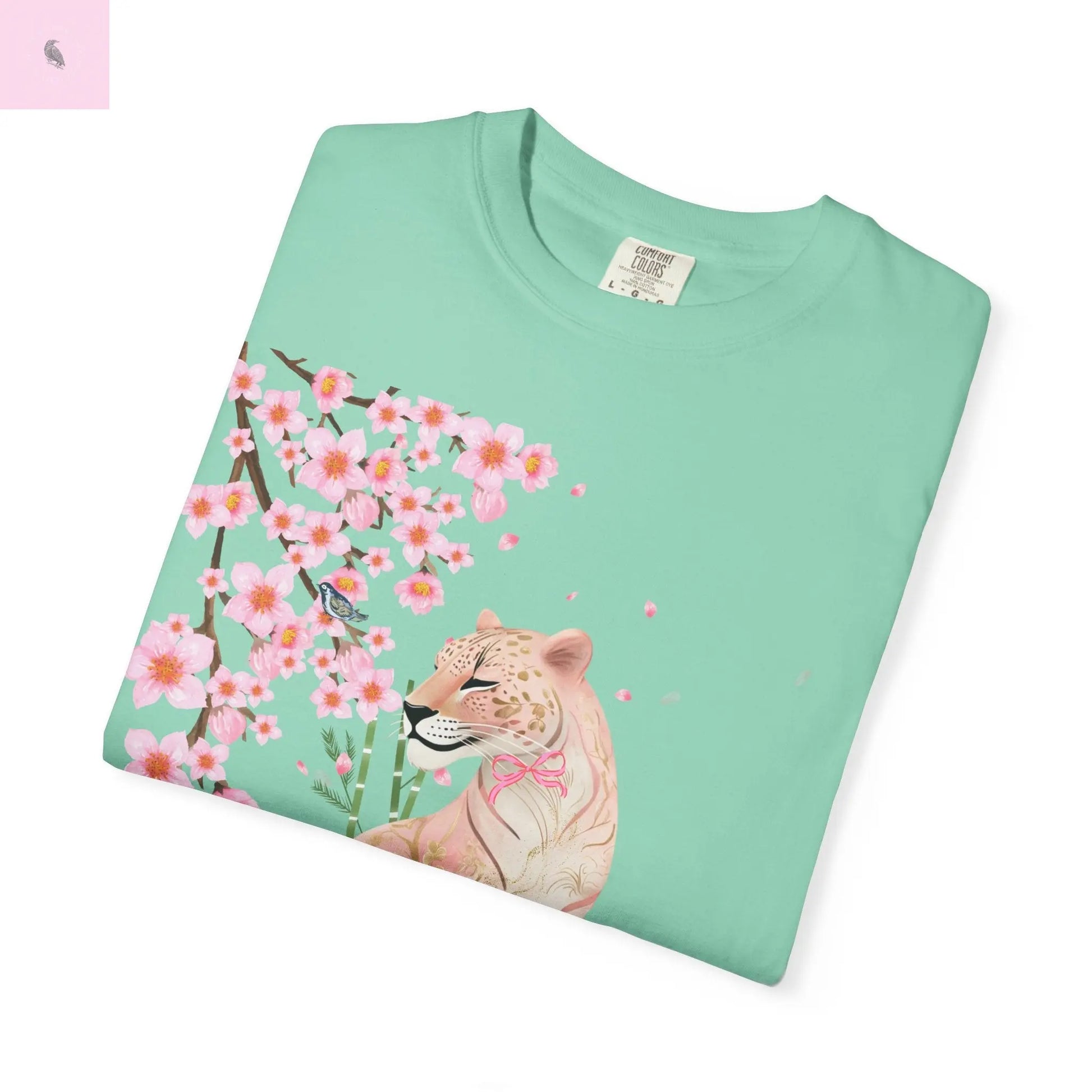 Chinoiserie Leopard T-shirt The flirty crow