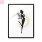 Framed Fairy Art Print - Enchanting Decor for Expecting Mothers, Baby Shower Gift, Elegant Nursery Wall Art, Whimsical Home Accent The flirty crow