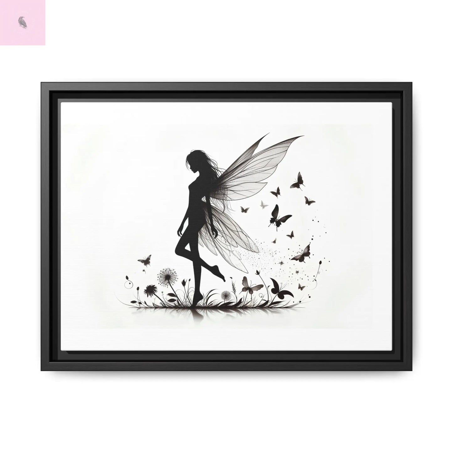 Fairy Canvas Wall Art - The flirty crow