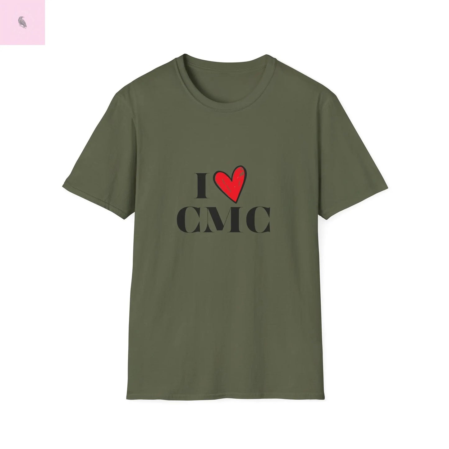 I Love CMC Unisex 49erT-Shirt, gift for niner fan, Game Day tee, 49er tshirt Printify