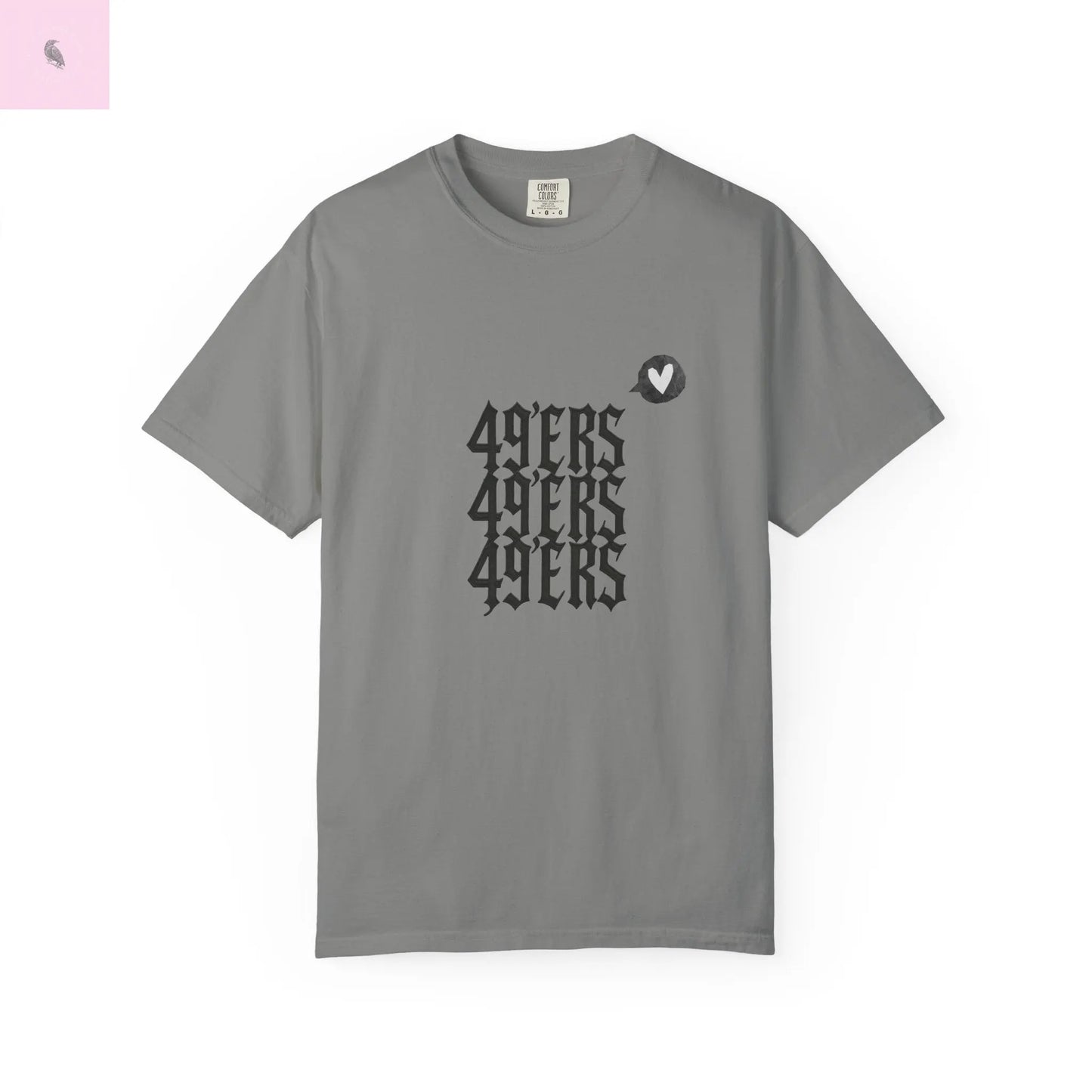 Vintage 49ers  Unisex T-Shirt - The flirty crow