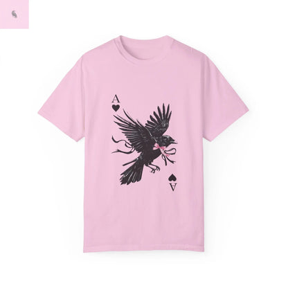 Crow Lovers Comfort Colors T-shirt - The flirty crow