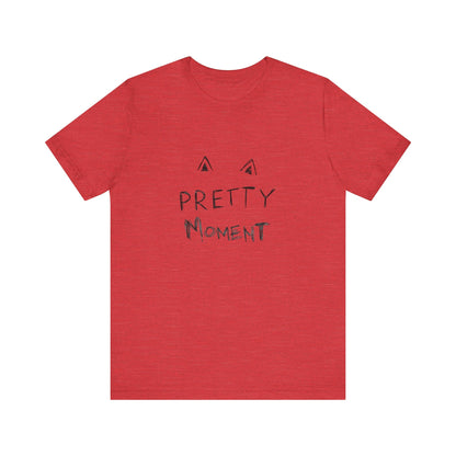 Pretty Moment Unisex Tee  Bella+ Canvas Cotton Summer Tee The flirty crow