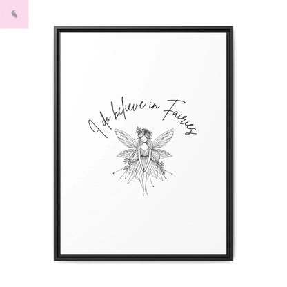 Fairies Canvas, Framed (Multi-color) - The flirty crow