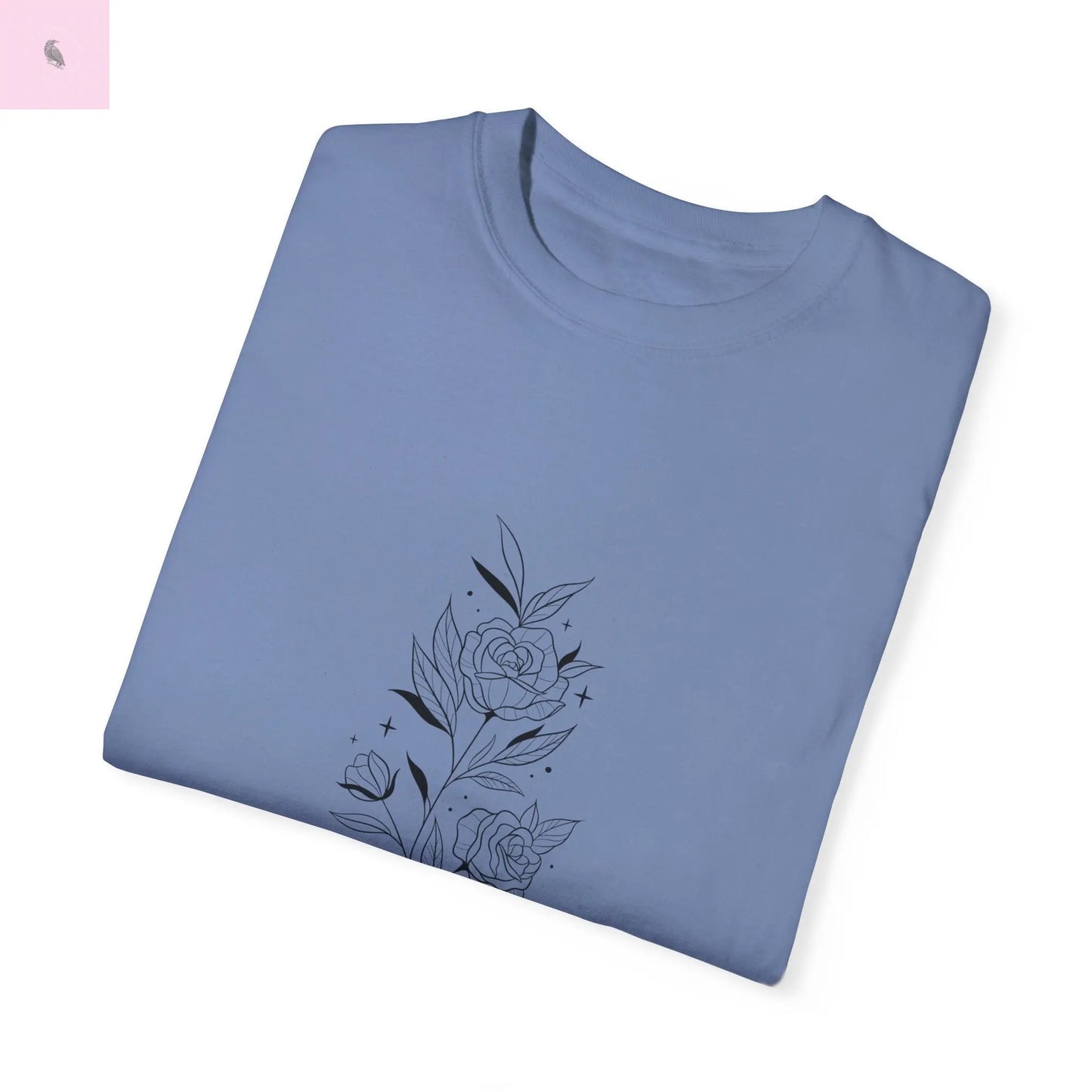 Gemini birth flower T-Shirt for Astrology Lovers The flirty crow