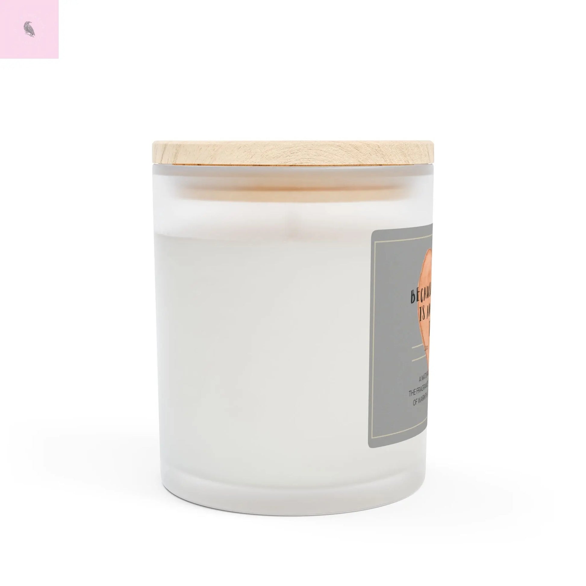 Badassery Everyday Candle - 11oz Frosted Glass Scented Candle The flirty crow