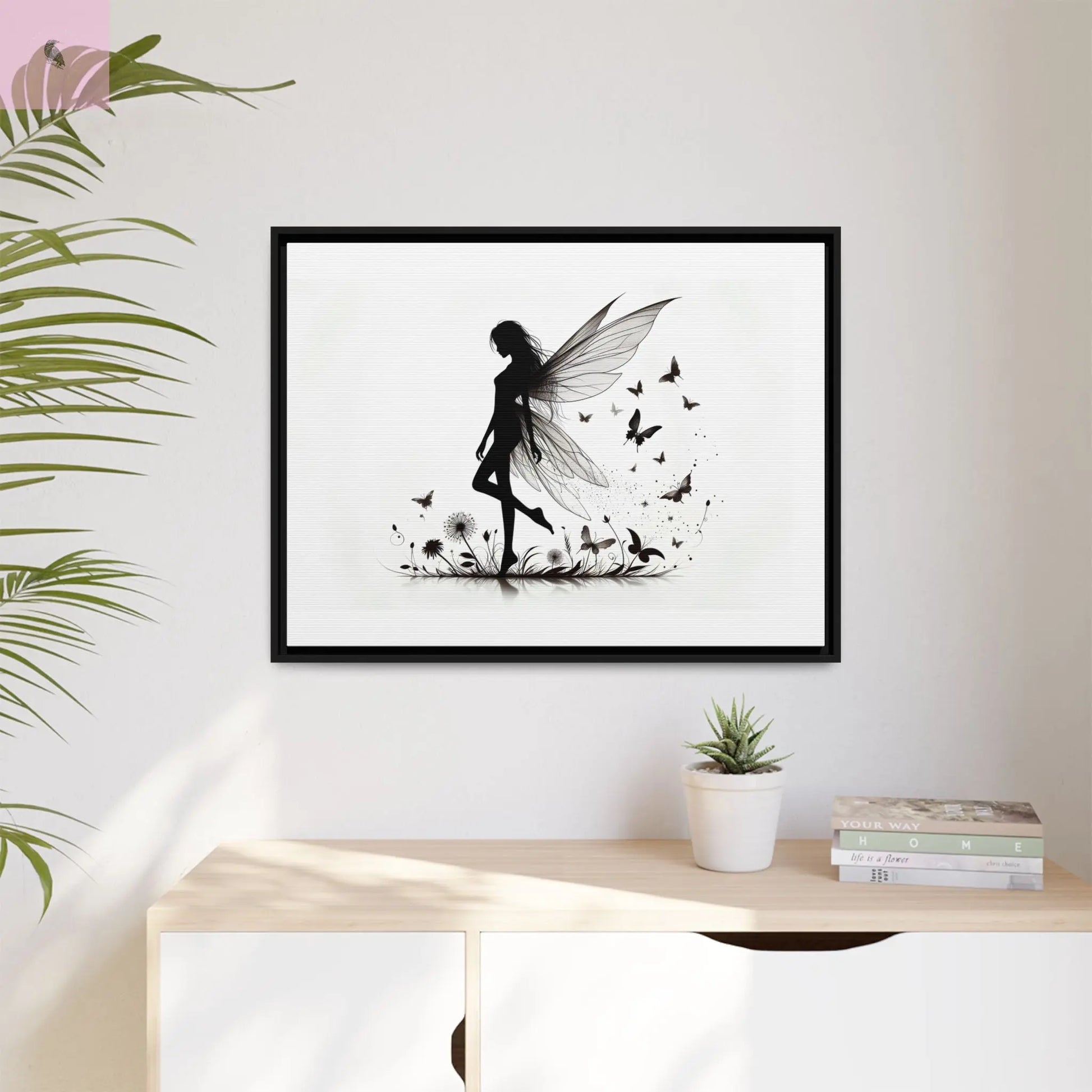 Fairy Canvas Wall Art - The flirty crow