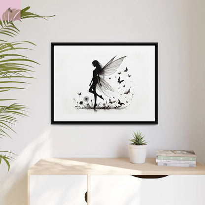 Fairy Canvas Wall Art - The flirty crow