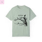 Unisex crow lover unique tshirt the flirty crow