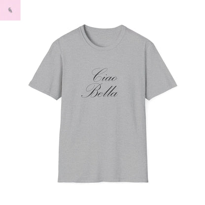Ciao Bella Italy lovers  Softstyle T-Shirt the flirty crow
