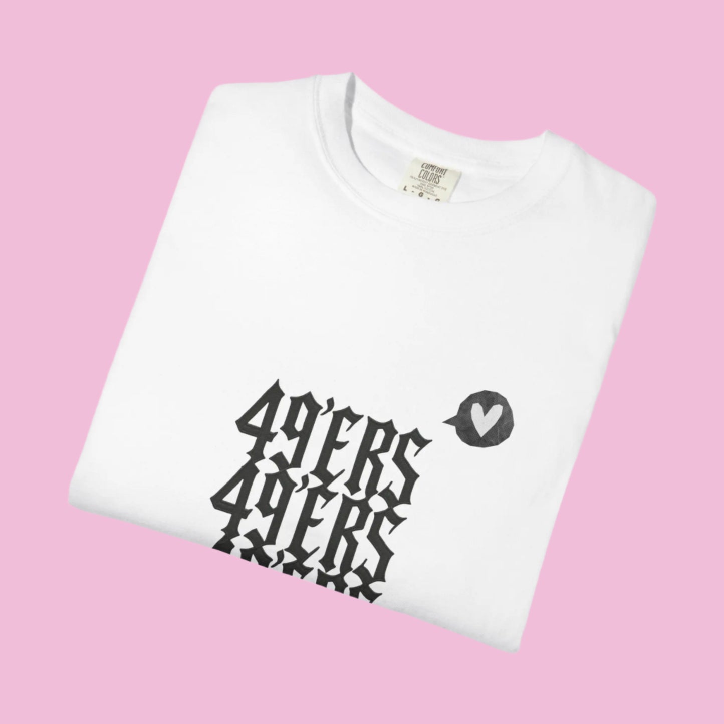 Vintage 49ers  Unisex T-Shirt - The flirty crow