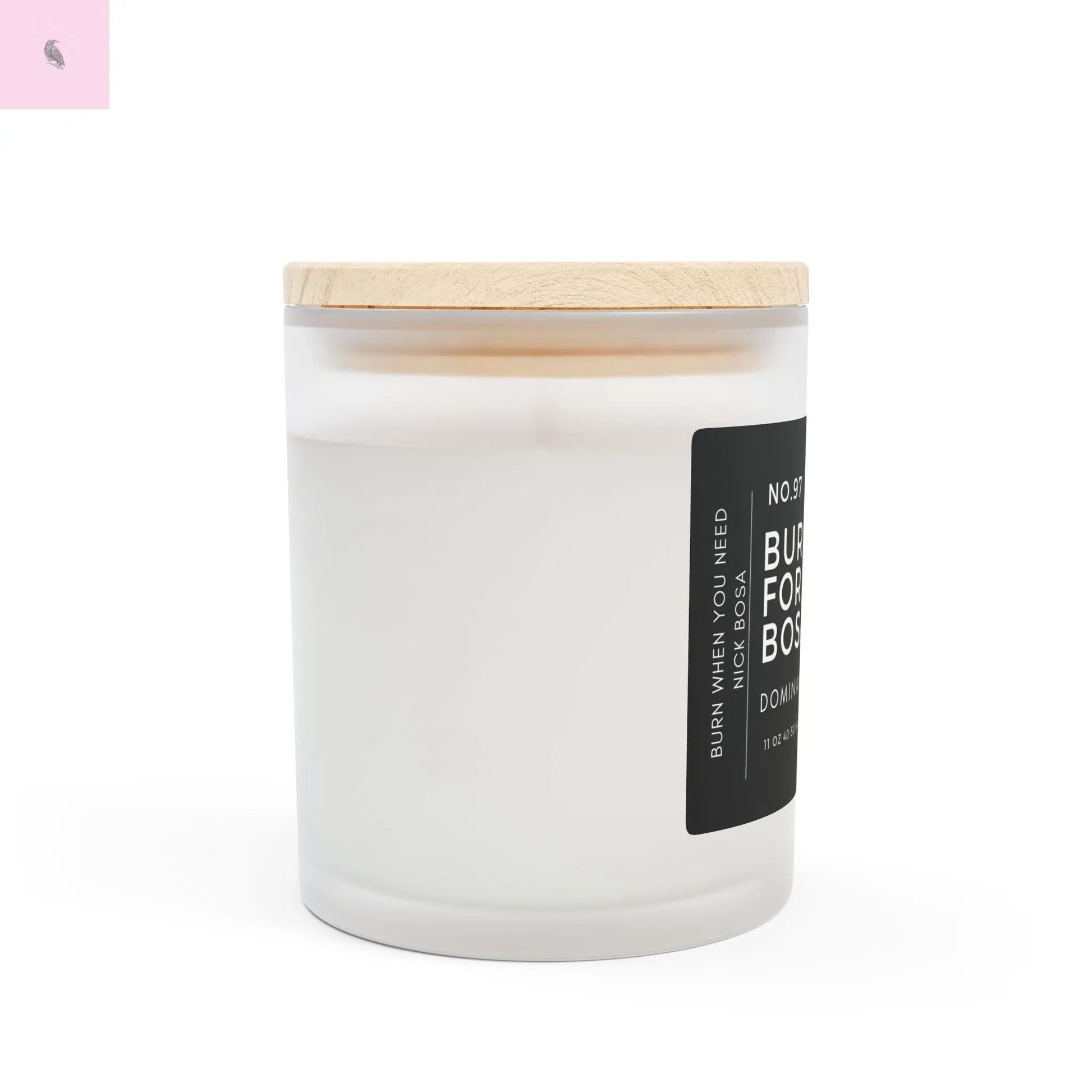 Football Fan nick bosa, Glass Candle the flirty crow