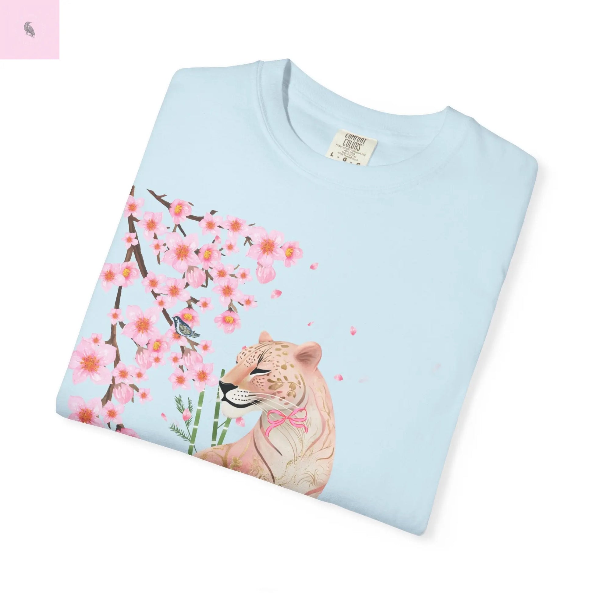 Chinoiserie Leopard T-shirt The flirty crow