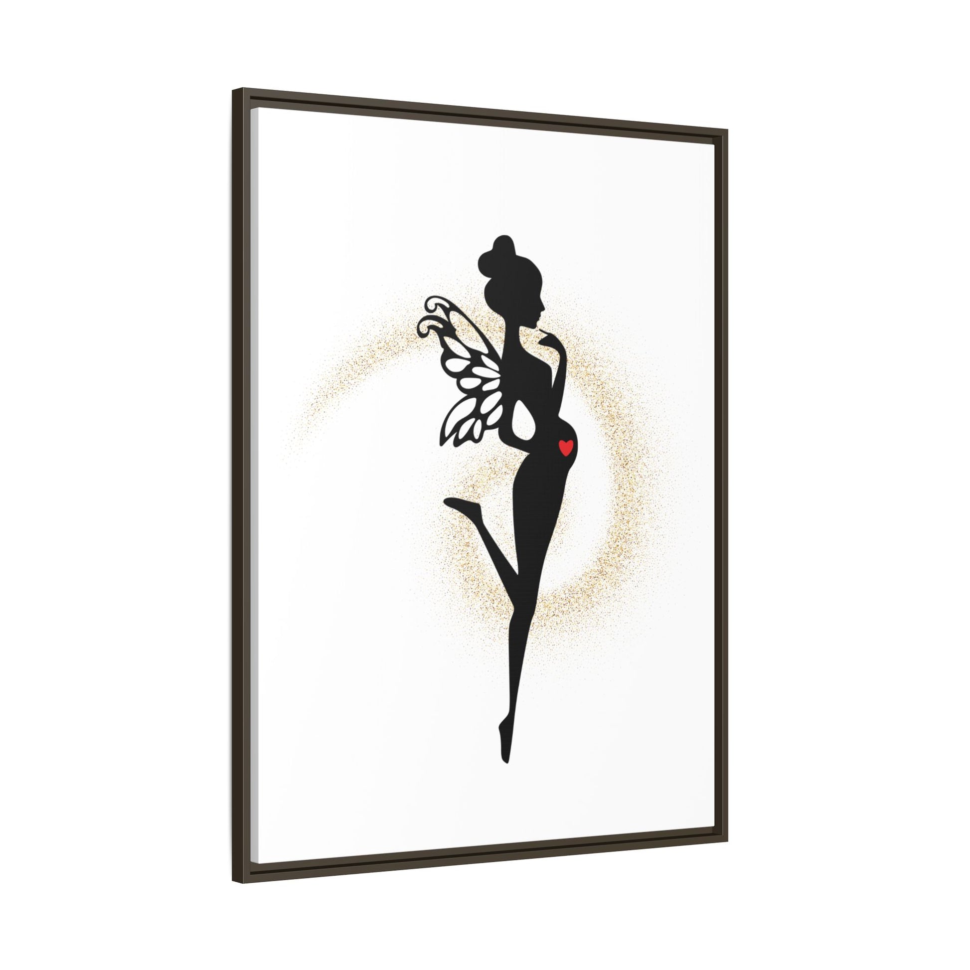 Framed Fairy Art Print - Enchanting Decor for Expecting Mothers, Baby Shower Gift, Elegant Nursery Wall Art, Whimsical Home Accent - The flirty crow