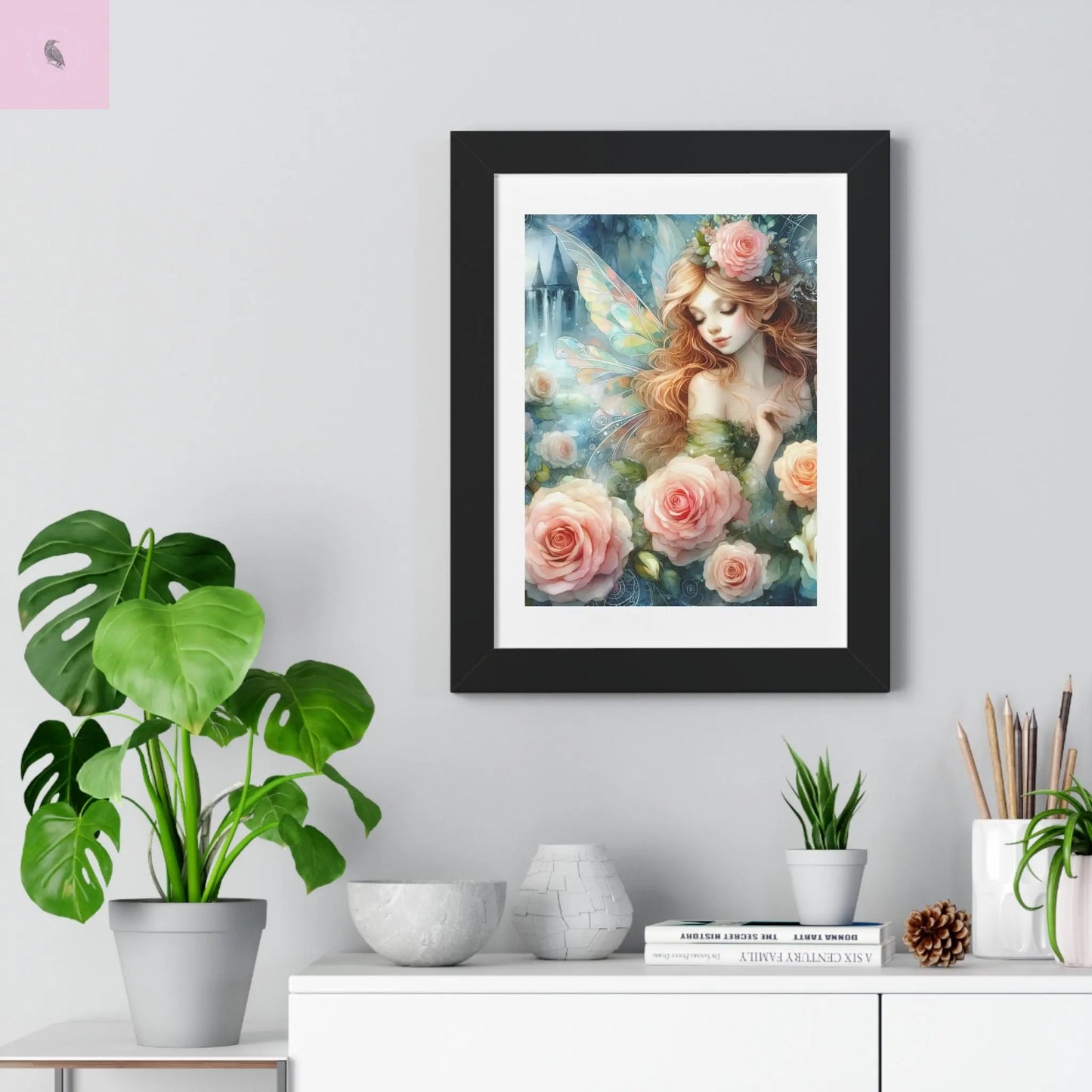 Fairy Wall Art Poster - The flirty crow
