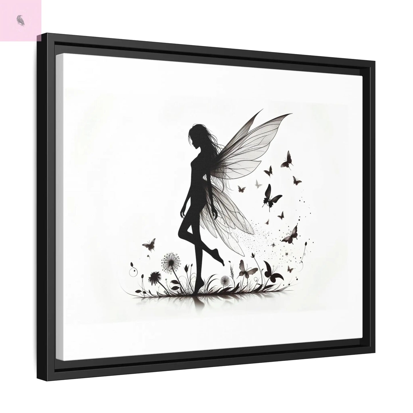 Fairy Canvas Wall Art - The flirty crow