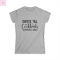 Women's Tee - Coffee Lover Cocktail Enthusiast Fun Tshirt the flirty crow