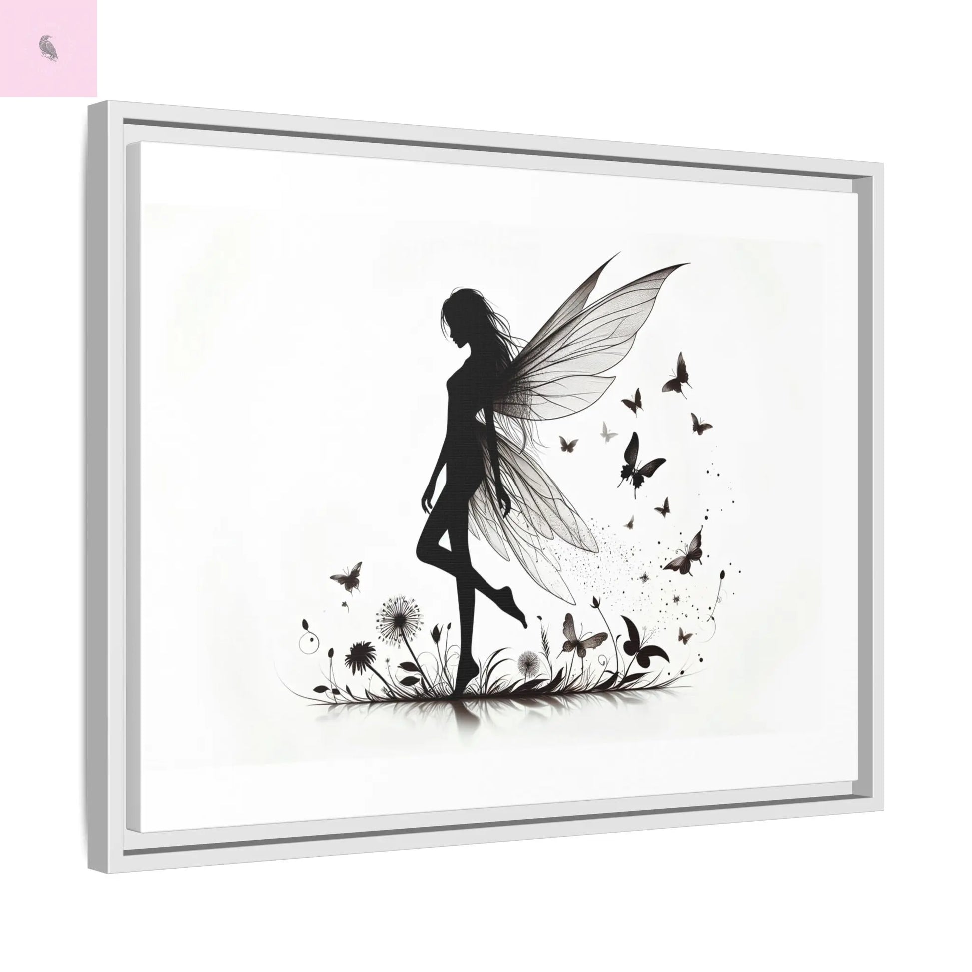 Fairy Canvas Wall Art - The flirty crow