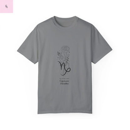 Capricorn birth flower T-Shirt for Astrology Lovers Printify