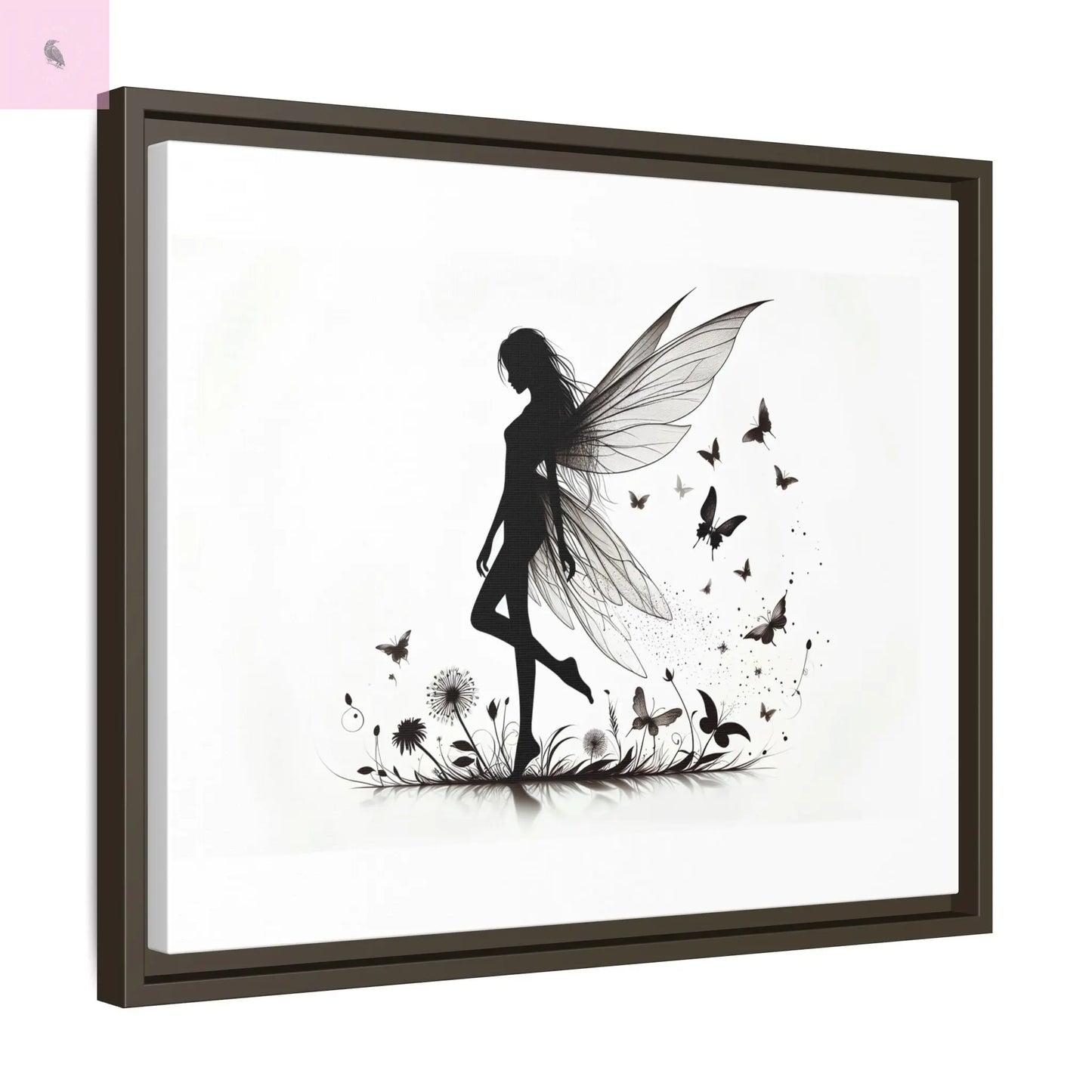 Fairy Canvas Wall Art - The flirty crow