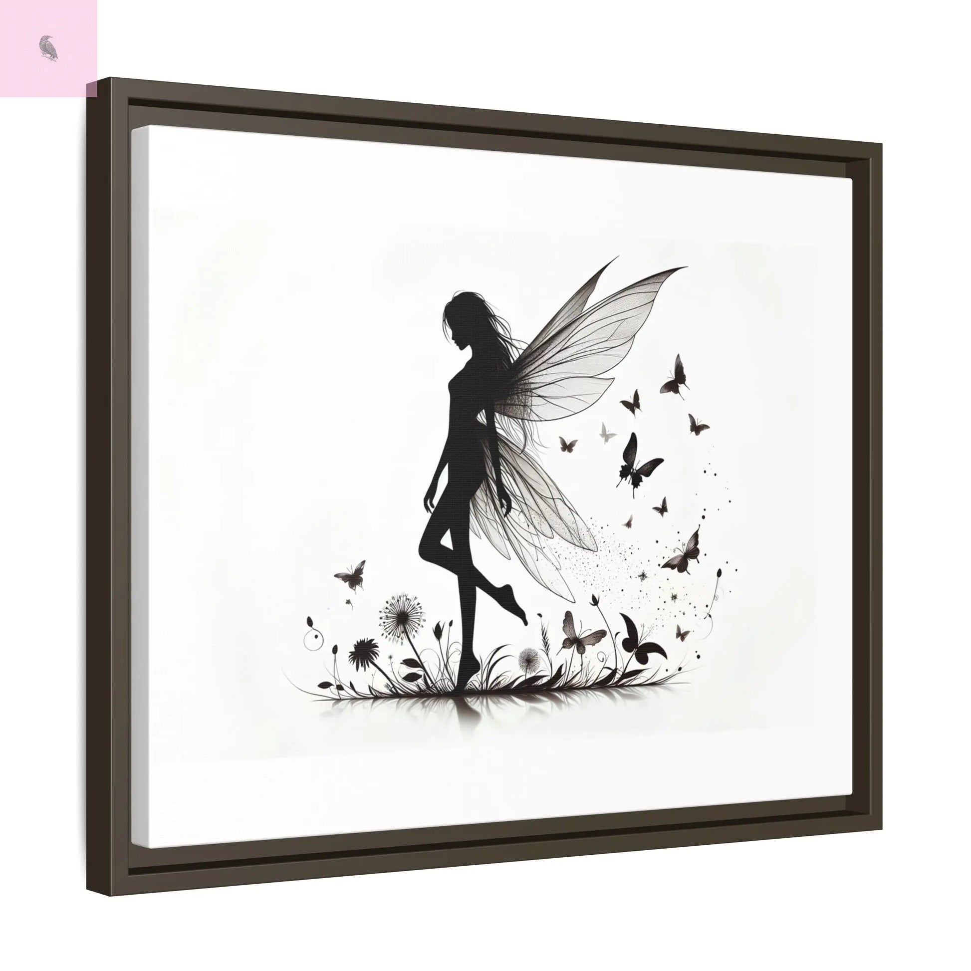 Fairy Canvas Wall Art - The flirty crow