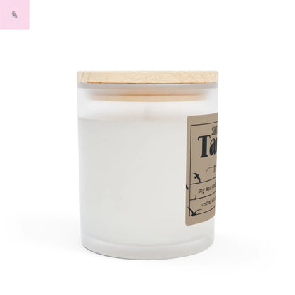 Astrology Lovers Glass Candle the flirty crow