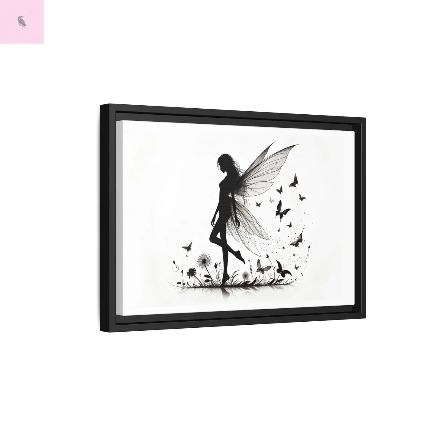 Fairy Canvas Wall Art - The flirty crow