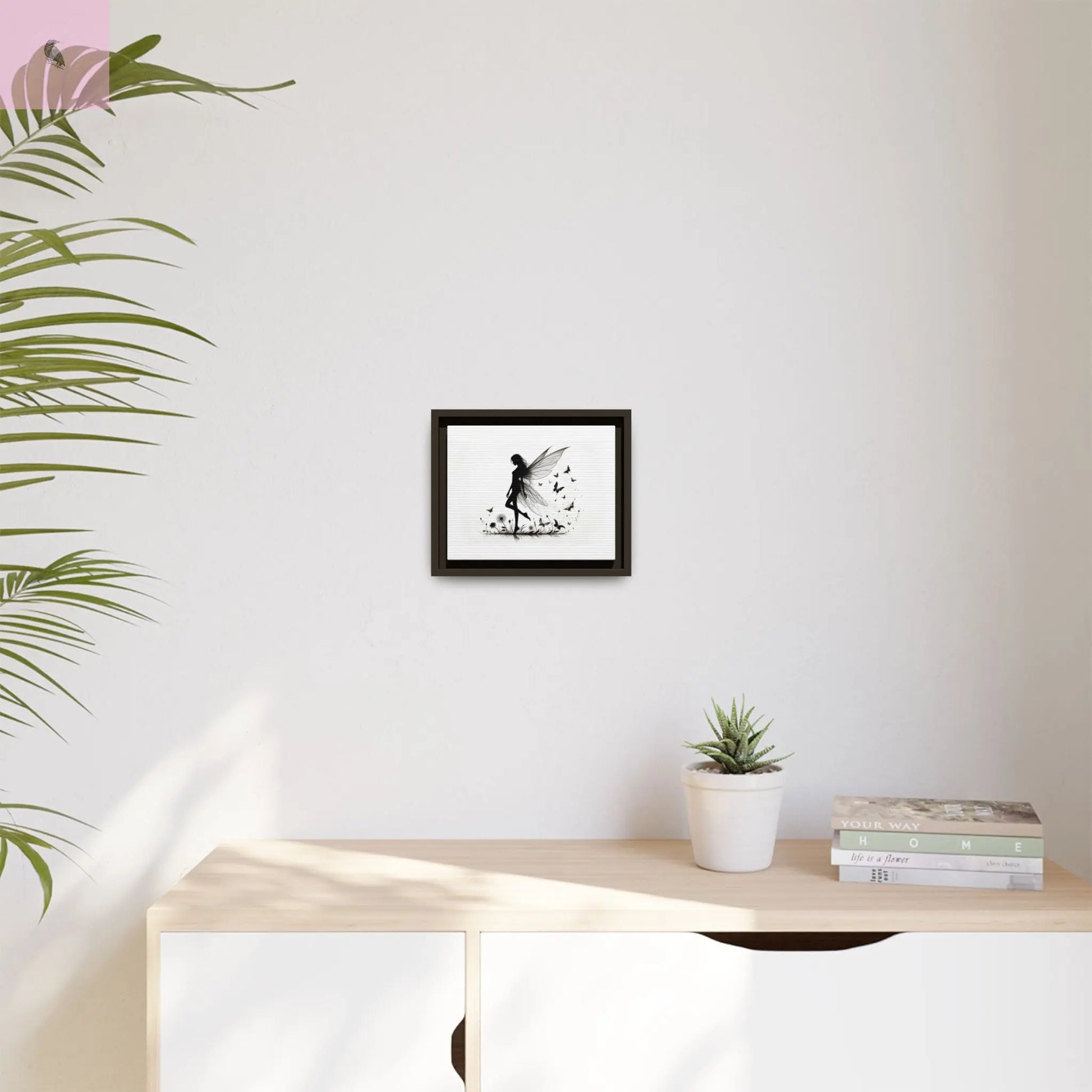 Fairy Canvas Wall Art - The flirty crow
