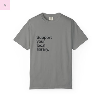 Book lovers unisex  T-Shirt, librarian tee,  Gift for Book Lovers, Comfort Colors tshirt, Library Fundraiser, Reading Enthusiasts Printify