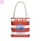 Café Tote Bag,  Coffee Lover's bag, Croissant lover, Gift for her, Grocery tote, farmers market , Traveler gift, Artisan Design The flirty crow