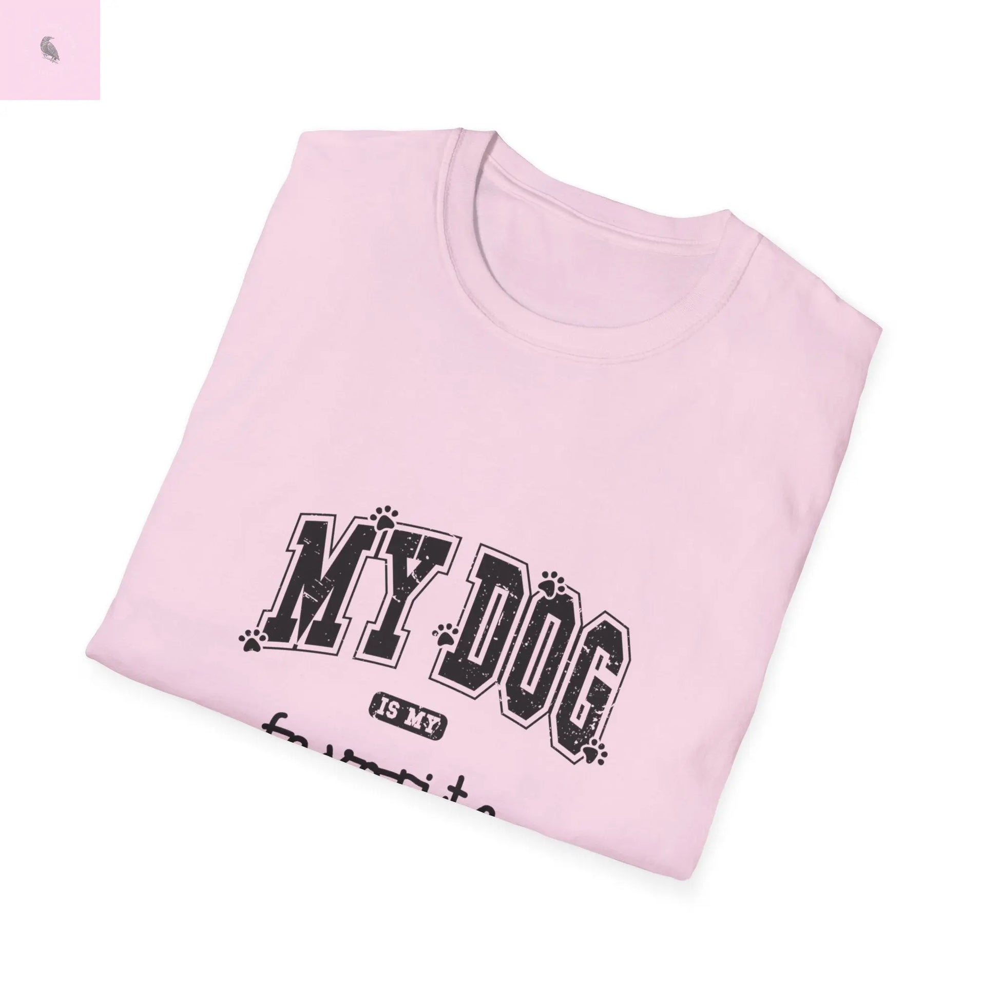 Dog Lovers T-Shirt The flirty crow