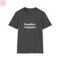 Sensitive Gangster tshirt,  Unisex  beachT-Shirt,  Funny summer top, Gift for Him/Her, Casual Wear, trending tee, cotton soft  top The flirty crow