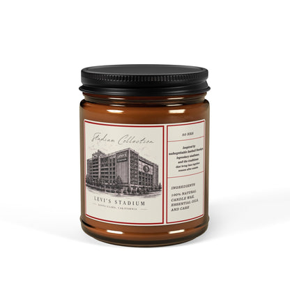 Smells like Levi's Stadium Candle, 49er fan gift, Soy Candle, Game Day Decor, California Football Candle, Sports gift