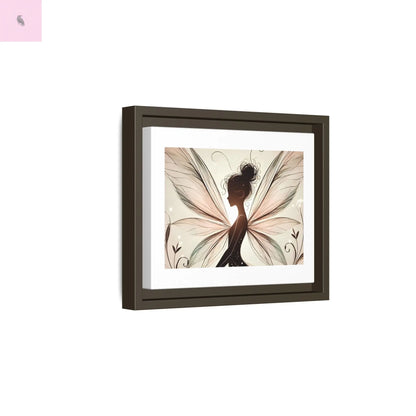 Framed Canvas Fairy wall art - The flirty crow