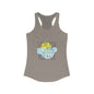 Beachy Racerback Tank Top - 'I Love You to the Beach and Back' Design