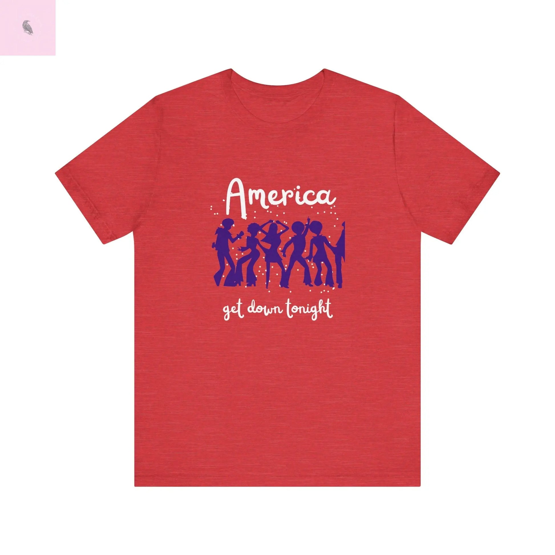 Bella Canvas 4th of july tshirt. USA tee ,patriotic shirt, America top, Celebration tee, Party tshirt, unisex 4th of july tee The flirty crow