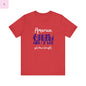 Bella Canvas 4th of july tshirt. USA tee ,patriotic shirt, America top, Celebration tee, Party tshirt, unisex 4th of july tee The flirty crow