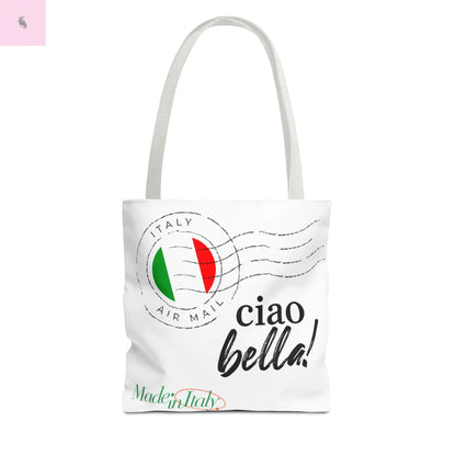 Chic Italian Tote Bag, gift for traveler,  beach tote,, Travel tote, , Gift for Her, Shopping, Beach Bag, farmers market tote The flirty crow