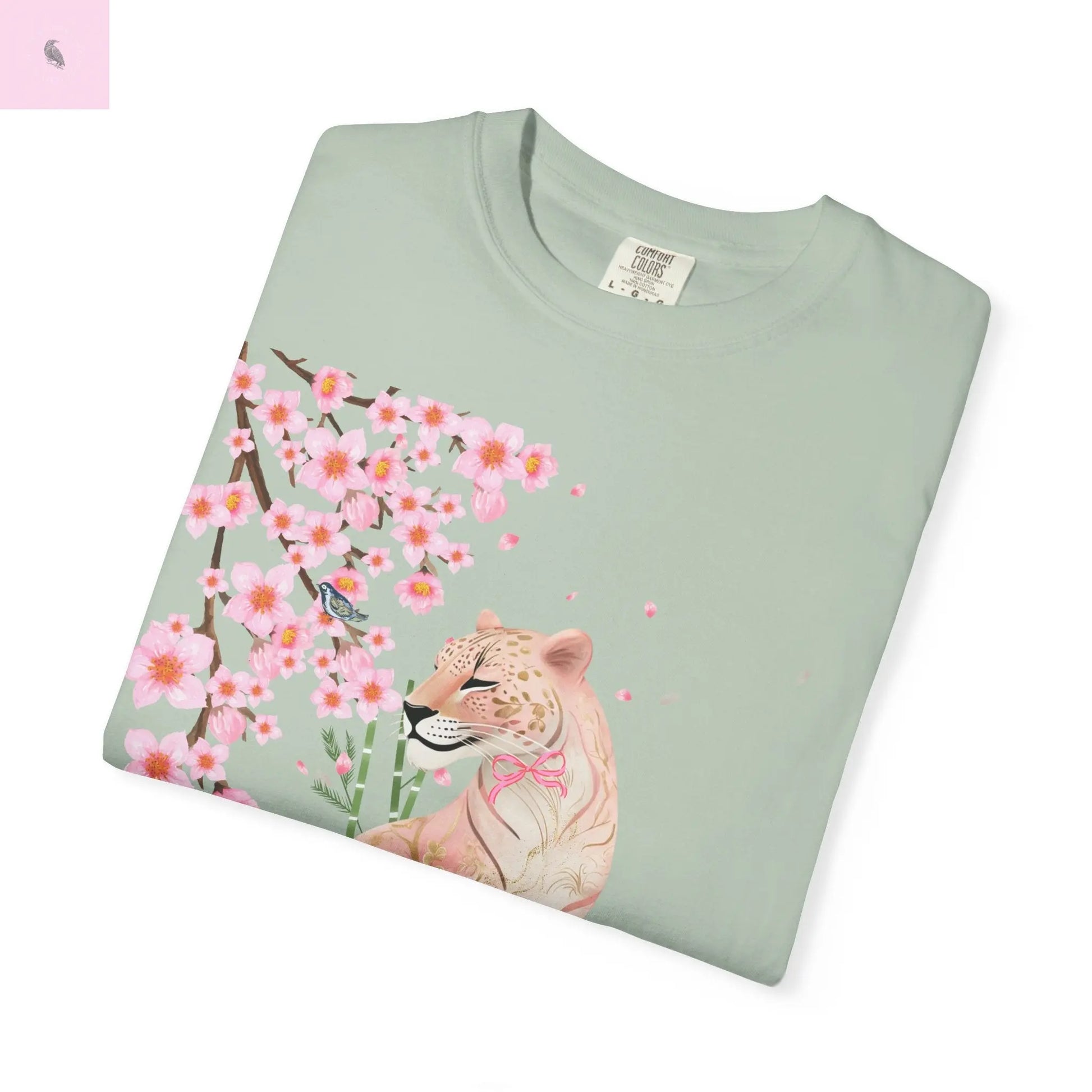 Chinoiserie Leopard T-shirt The flirty crow