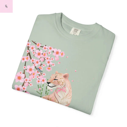 Chinoiserie Leopard T-shirt The flirty crow