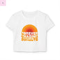 Sunset Chaser Baby Tee the flirty crow