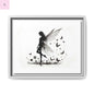 Fairy Canvas Wall Art - The flirty crow