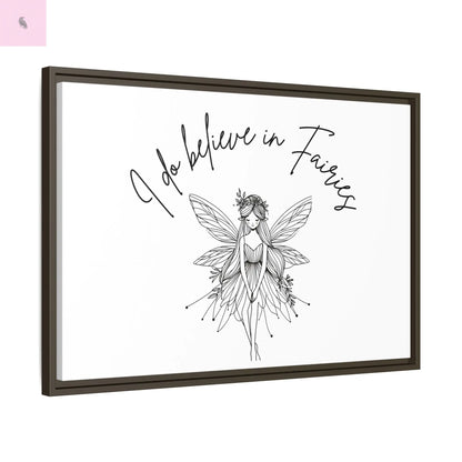 Fairies Canvas, Framed (Multi-color) - The flirty crow
